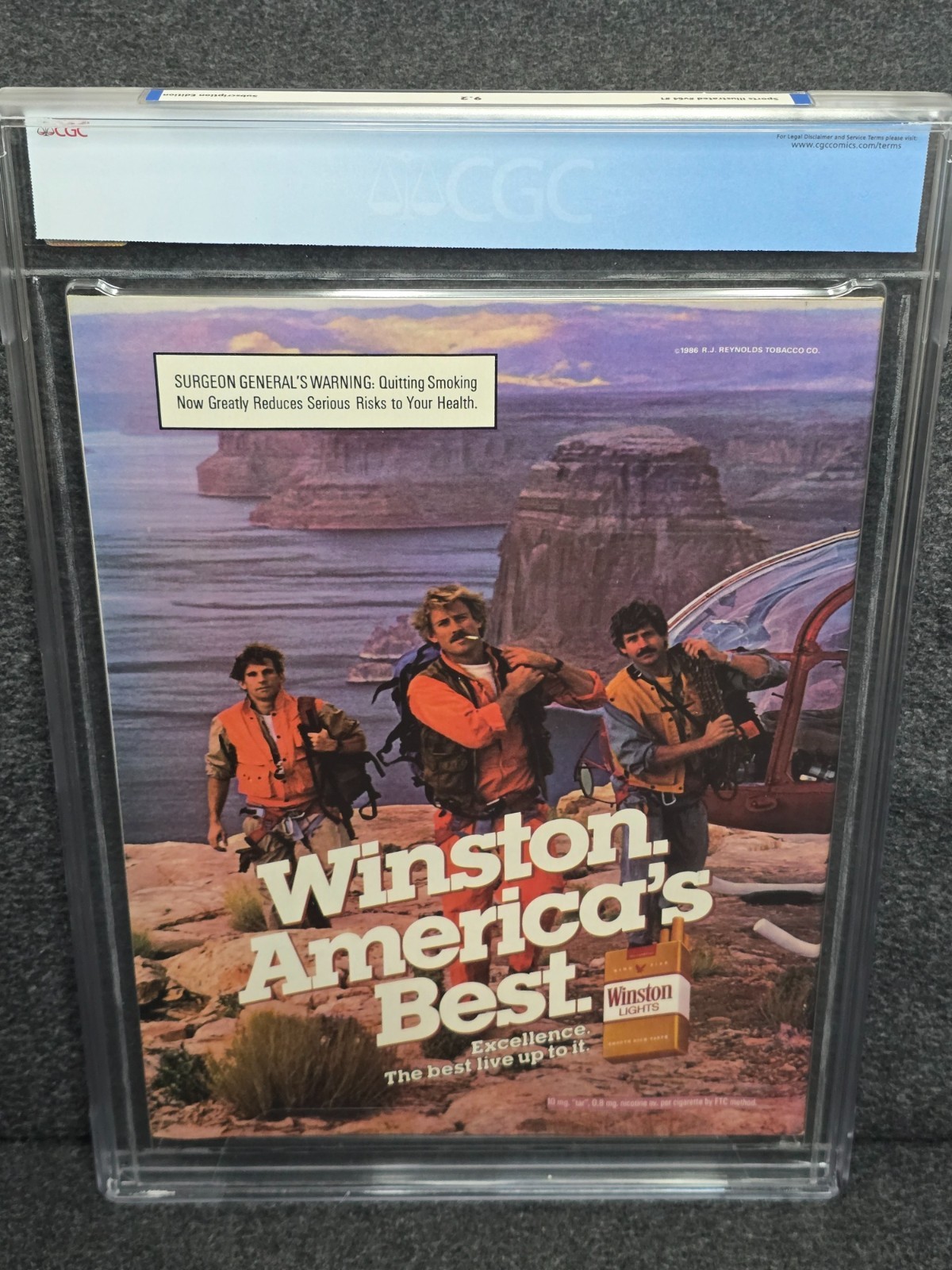 1986 Mike Tyson SPORTS ILLUSTRATED CGC PSA 9.2 Rookie v64 #1 Boxing Kid Dynamite view 2