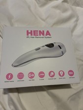 HENA IPL-D19 Hair Removal Device, 600000 Flashes, 5 Levels, LCD Screen, White