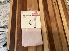 Merona Beige Lace Floral  Pattern Tights 2013 S-M