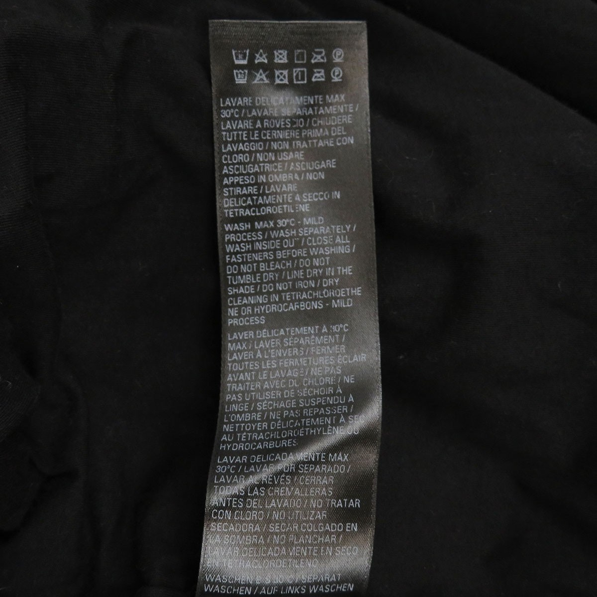 BALENCIAGA Campaign logo fleece jacket unisex black 【A】 thumbnail 10