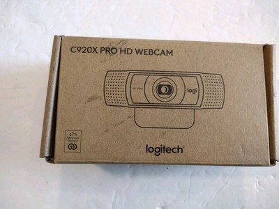Logitech C920x Pro HD Webcam - Black, New
