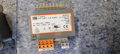 Trafo ST 250/4/23 250VA (50Hz) pri. 380/400/420V  sec. 230V Fa. Block 