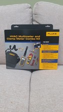 Fluke HVAC Multimeter and Clamp Meter Combo Kit 116/323 Brand New with Case