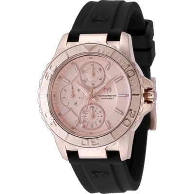 Technomarine Sea Quartz Rose Gold Dial Ladies Watch TM-725015