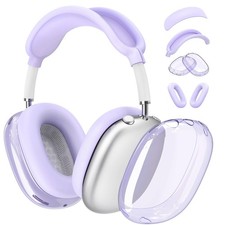 4 in 1 Set for Airpod Max Case Cover Anti-Scratch Ear Pad Covers/Ear Cups