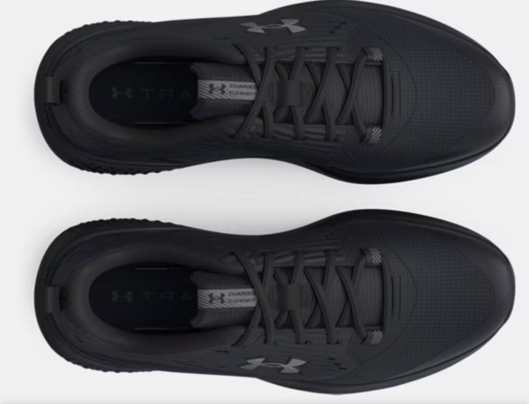 Under Armour Commit Black/Gray Size 10 - image 4