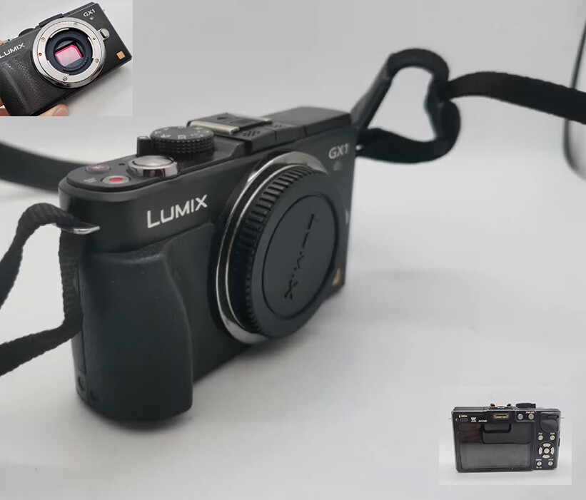 Panasonic LUMIX DMC-GX1 SLR Black Mirrorless