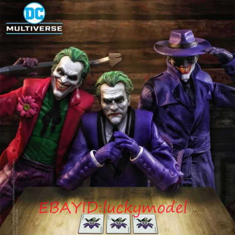 JOKER D NEXUS CRAPS F 3本セット Mcfarlane Batman: Three Jokers The Killing Joke Death in the