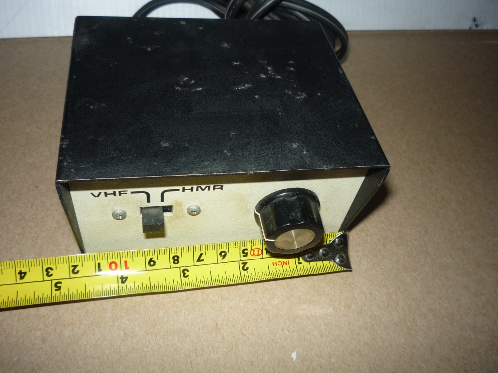 Vintage Coaxial coax VHFHMR Antenna Switch Box from Ham Radio Estate