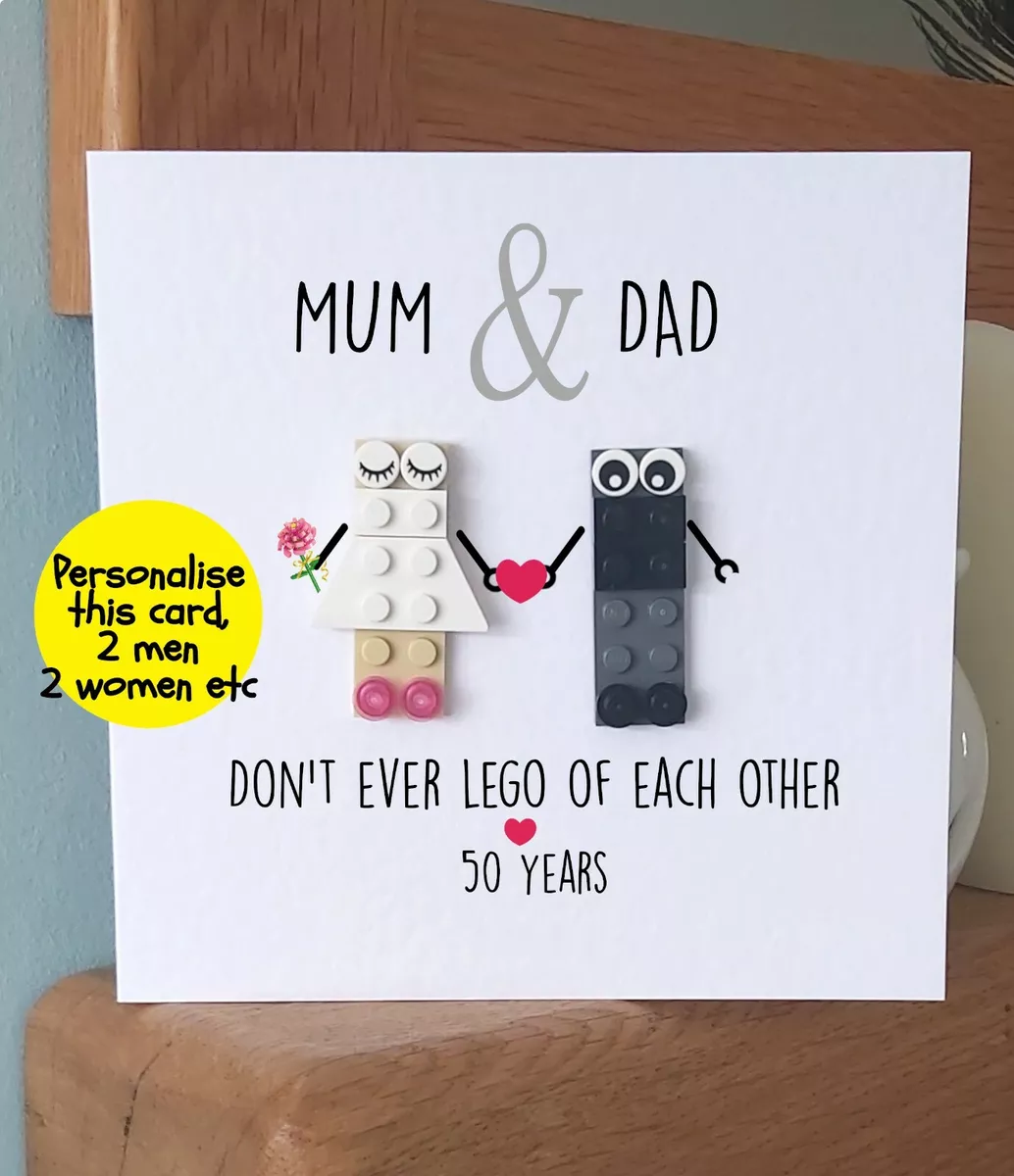 Lego wedding cheap card