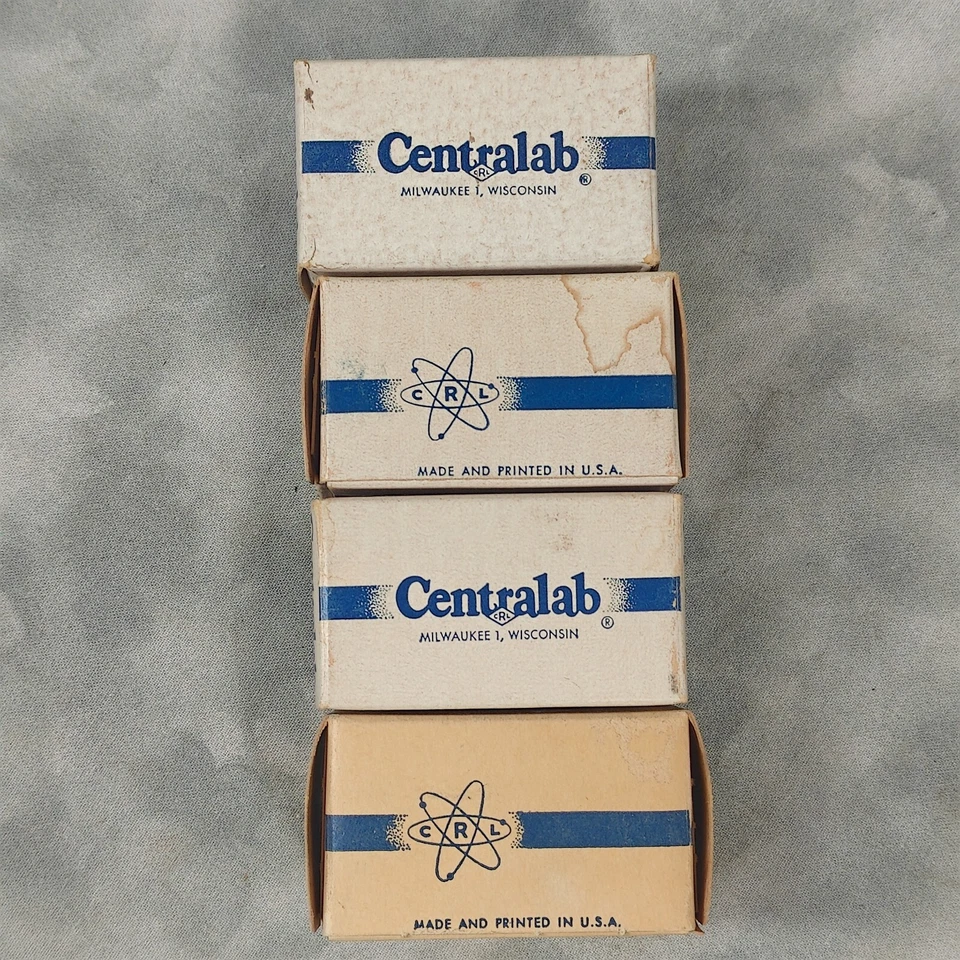 Vtg Centralab Potentiometer Lot (4) 25K-200K Ohms Fastatch & Twist Tab 🎛️ NOS - Image 3 of 4