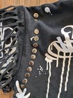 Size 10 Noizz By Mania Punk Rock Black Tee Dress Urban Graffiti — photo 4