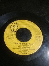 The Miracles Feat. Bill "Smokey" Robinson - "Shop Around/Who's Loving You" 45RPM