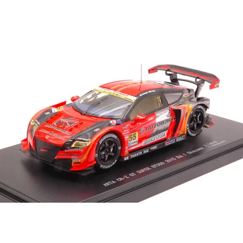 Modellini statici di auto da corsa sportive e turistiche EBBRO per Honda