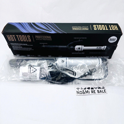 HOT TOOLS Pro Artist Nano Ceramic Curling Iron/Wand, 1-1/4 in