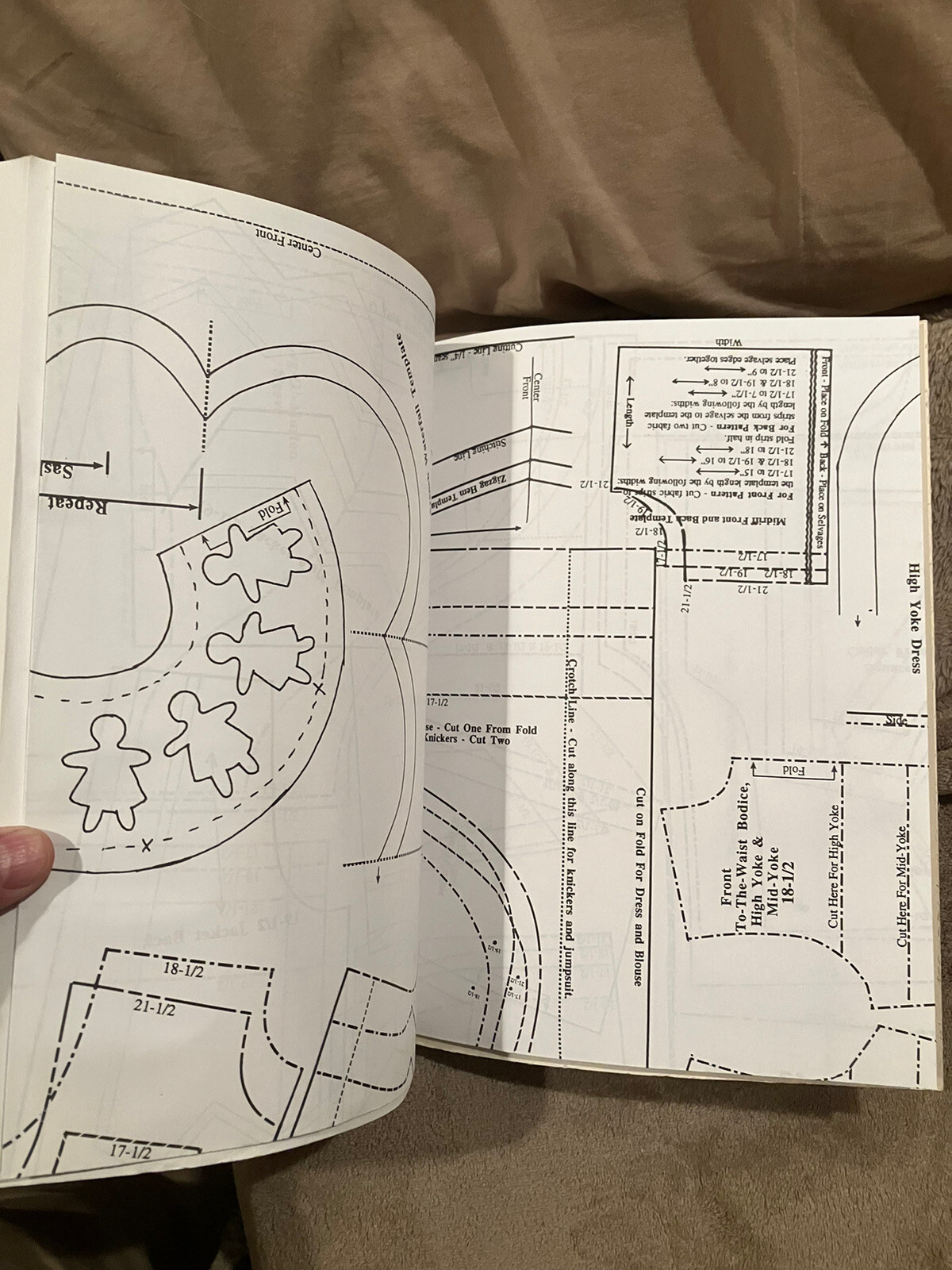 SIGNED MARTHA PULLEN BOOK HEIRLOOM DOLL CLOTHES FOR GOTZ PATTERNS