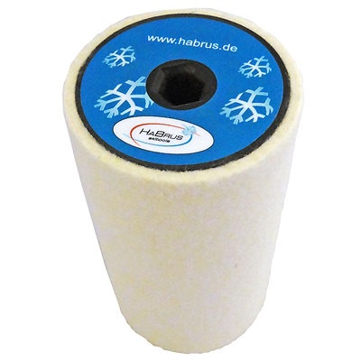 Habrus skitools Roto Fleece Speed Fleece Bürste Rotobürste Ski Belagbürste Brush
