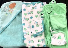 6 Piece Unisex Baby Towels/ Washcloths