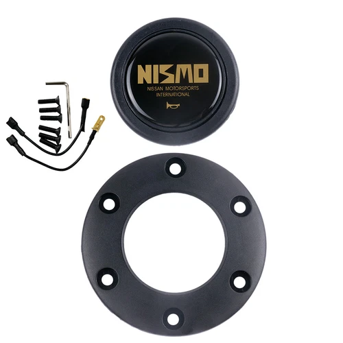Racing JDM style High Performance Car Sport Steering Wheel Horn Button - Picture 5 of 6