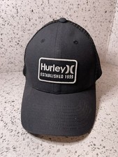 Hurley Boys Youth Surfing Black Trucker Snapback Hat