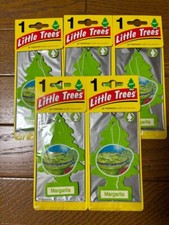 set of 5 Little Trees Car Hanging Air Freshener Discontinued Scent Margarita