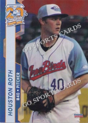2022 Aberdeen IronBirds Houston Roth RC Rookie Baltimore Orioles | eBay