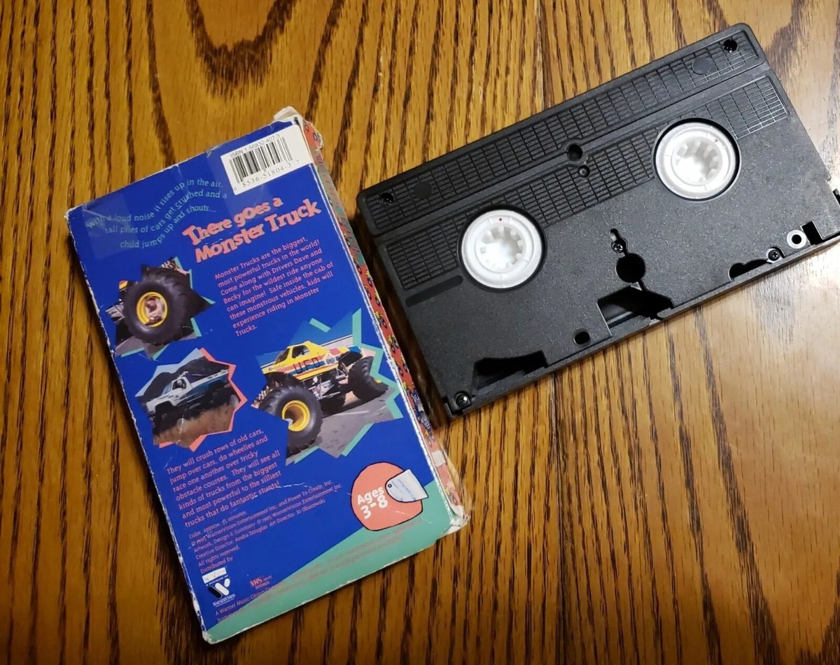 THERE GOES A MONSTER TRUCK VHS 💎VERY RARE💎HTF Bonus There