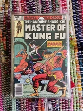master of kung fu 80-97 comic set