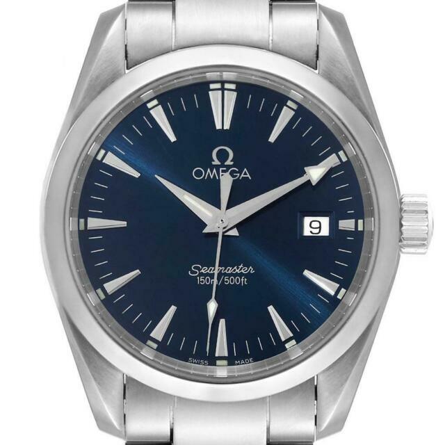 OMEGA Aqua Terra Blue Men's Watch 