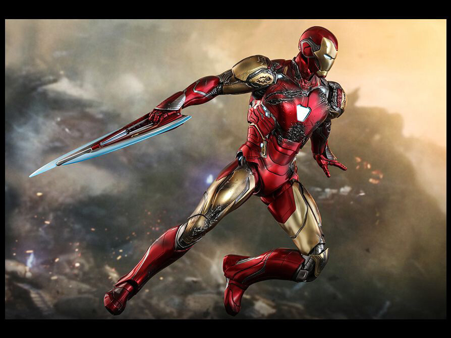 Hot Toys 1/6 Avengers Endgame Iron Man LXXXV Battle Damaged Figure