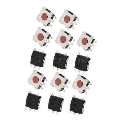 50Stks 6x6x2.5 mm Tactile Push Button Switch Tact Switch Micro Switch 4-Pin SMD