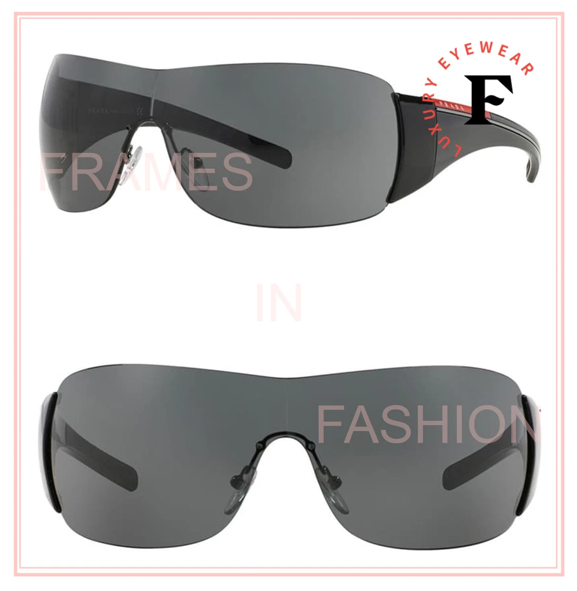 Prada - Prada Linea Rossa Collection - Ski Goggles - Black - Prada