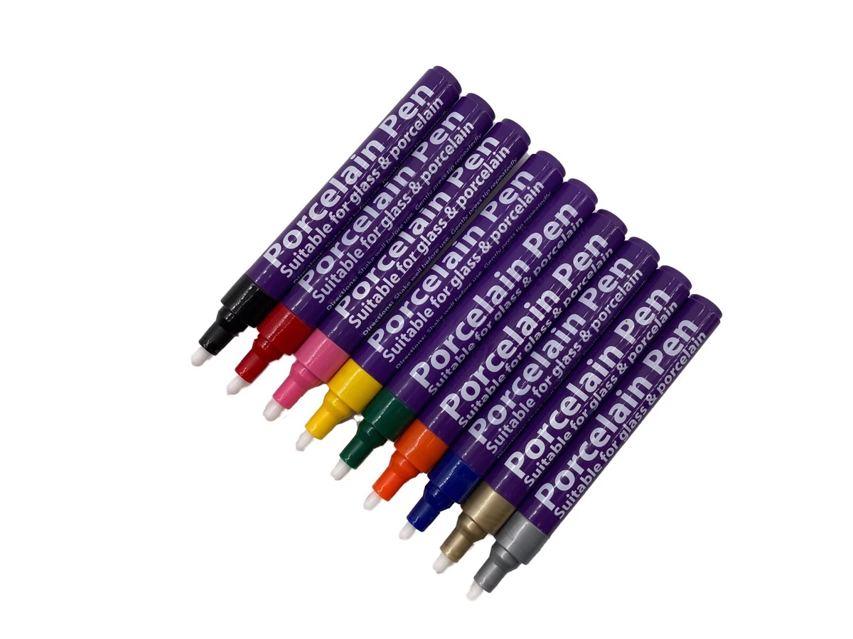 Porcelain pens Markers for porcelain glass ceramics