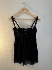 Fredericks Of Hollywood Teddy - Black Sz M