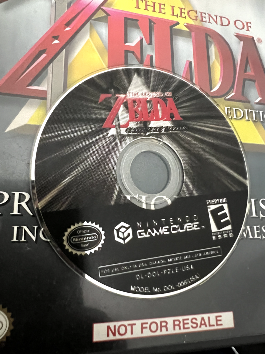 The Legend of Zelda Collector's Edition GameCube Complete CIB *Not