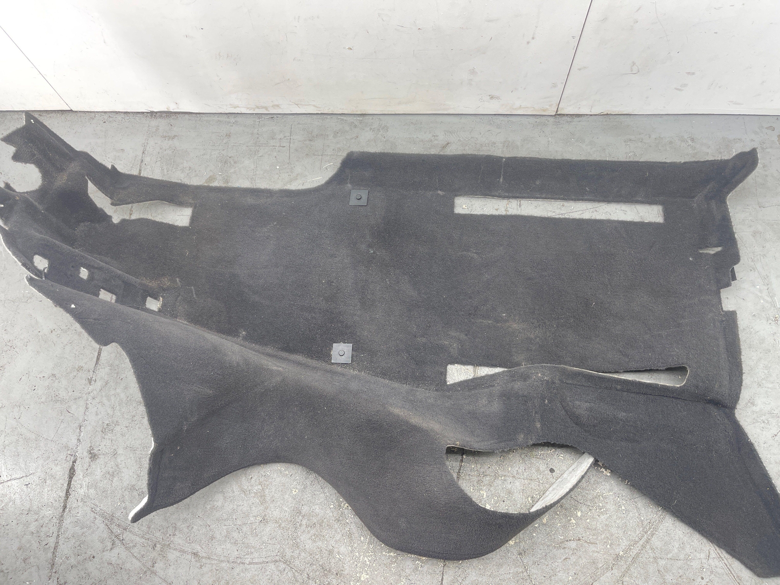 2020-2023 MCLAREN GT FRONT LEFT BLACK CARPET FLOOR OEM 2021 2022