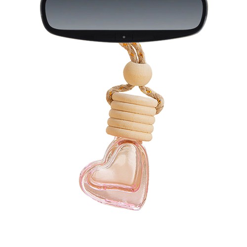 Car Hanging Diffuser Empty Bottle Fragrance Air Freshener Oil Perfume Bottle 6ML - Foto 11 di 17