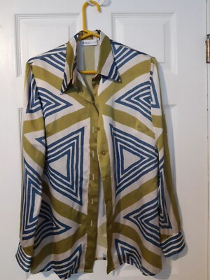 Sika'A Long Sleeve Silk Top