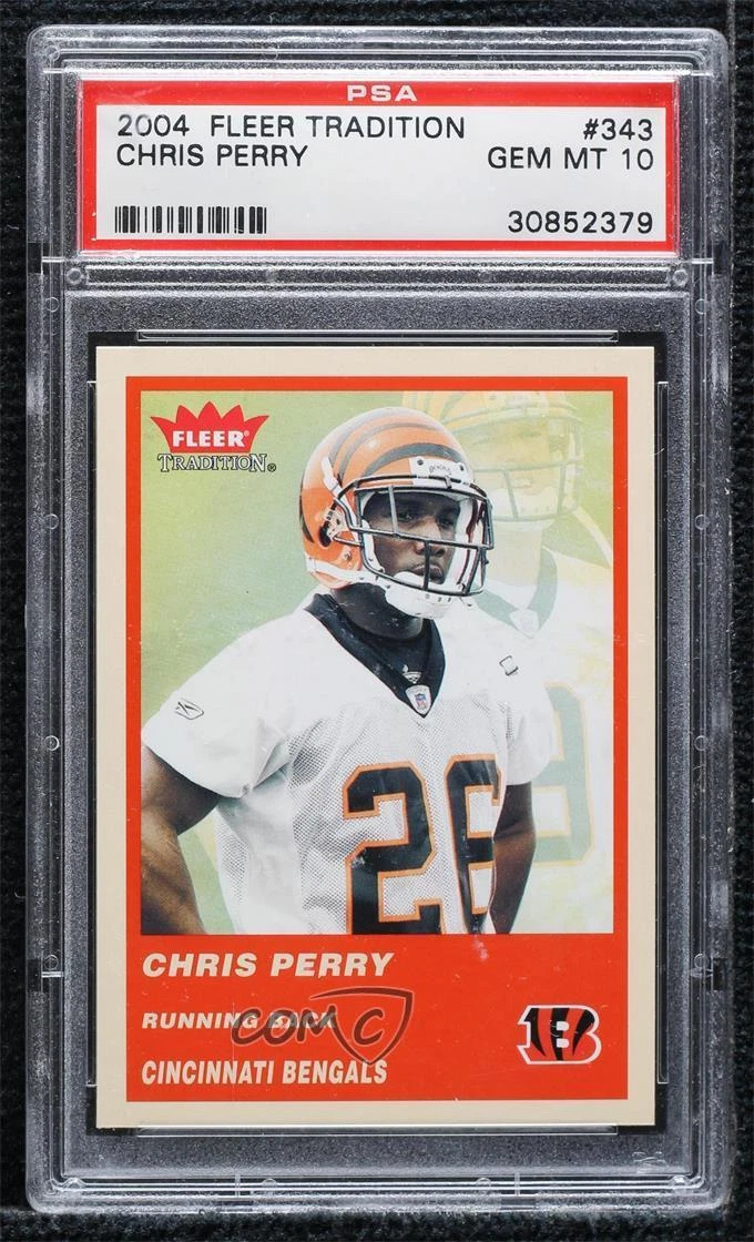 Chris Perry Fleer Tradition #343 Base