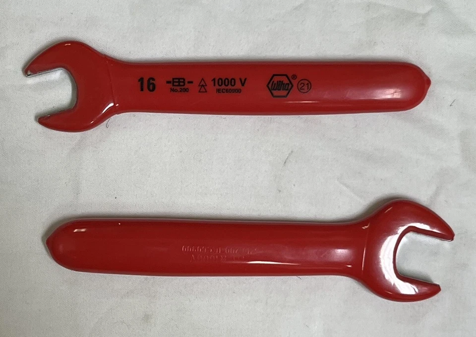 JUEGO DE LLAVES DE EXTREMO ABIERTO AISLADAS WIHA 15 PIEZAS - MÉTRICAS (MVP015502) Foto 3 de 4