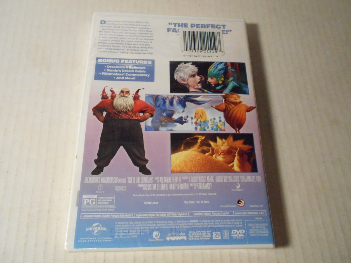 Rise of the Guardians DVD New Factory Sealed Christmas