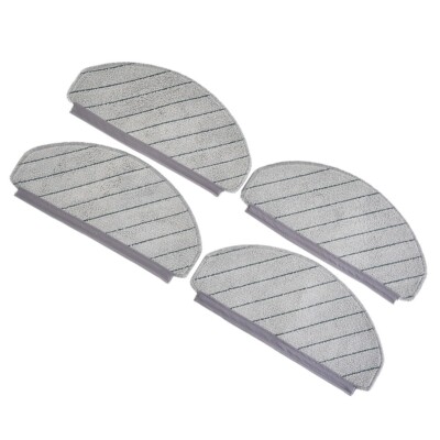 Waschbar Mop Pads Wischpad 4PCS Ersatz Polyester-Brokat Recycelbar Praktisch