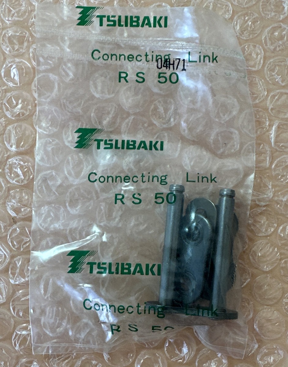 43) NEW IN BOX- Tsubaki RS50-2-JL Connecting Links A11-5019