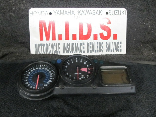 よういち 2000 Kawasaki ZX12 R ZX1200 Speedometer Tachometer Gauges 28011