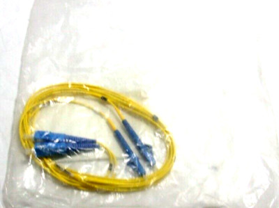 Te FPCTY-SPSC/PLC-P-2M Fiber Optic Patch Cord, Duplex, Singlemode, SC/UPC to LC/