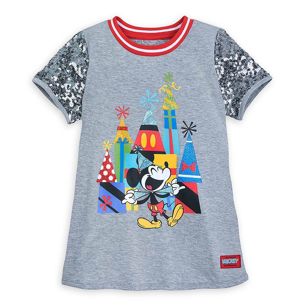 NWT Disney Store Parks Mickey Mouse Celebration Sequin T-Shirt for Girls |  eBay