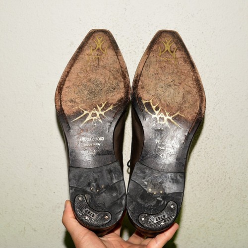 Jo Ghost Leather Lace Up Shoes Men 43 - Picture 14 of 17