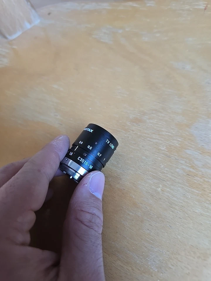 Pentax C3516-M 35,0 mm C-Mount Objektiv  - Bild 2 von 4