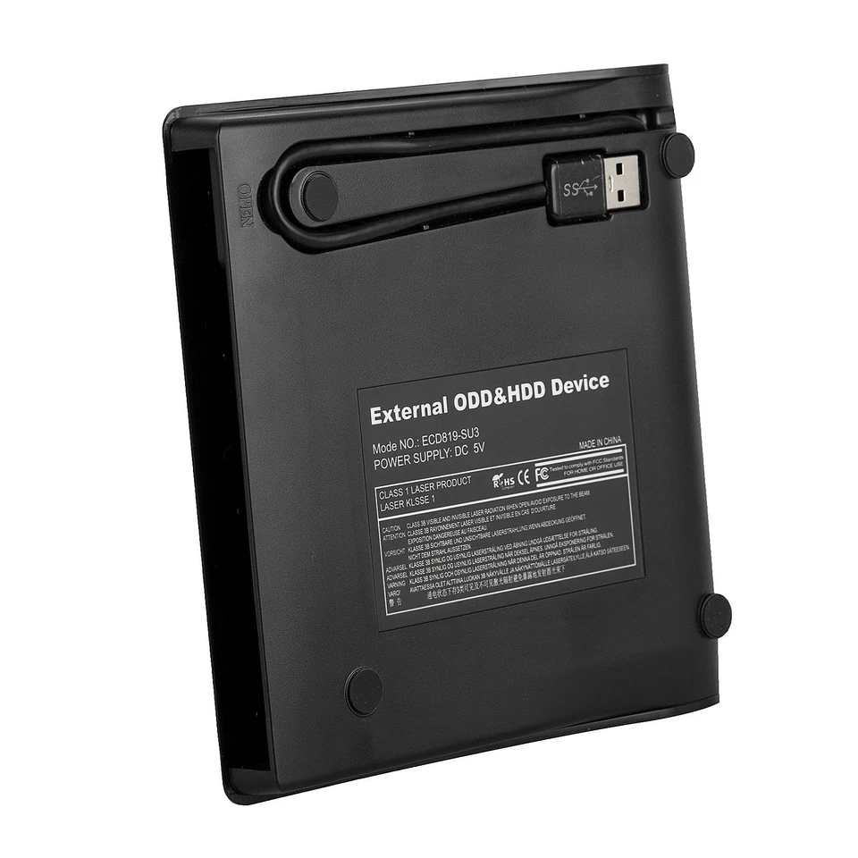 USB 3.0 Externo USB Blu Ray Grabadora 100GB BD DVD CD Grabadora para PC Laptop Windows Foto 3 de 4