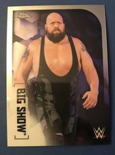 Big Show 2020 WWE Topps Chrome Card